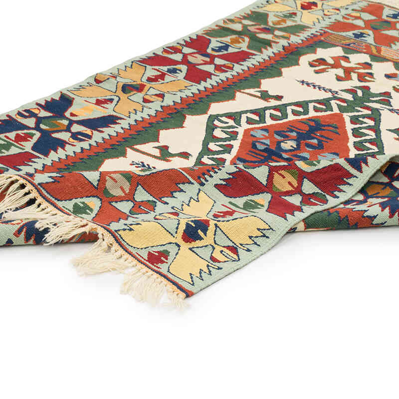 Yeni Kök Boya El Dokuma Kilim - 115 cm x 168 cm - K0080451