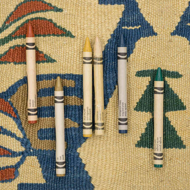 Yeni Kök Boya El Dokuma Kilim - 111 cm x 164 cm - K0080456