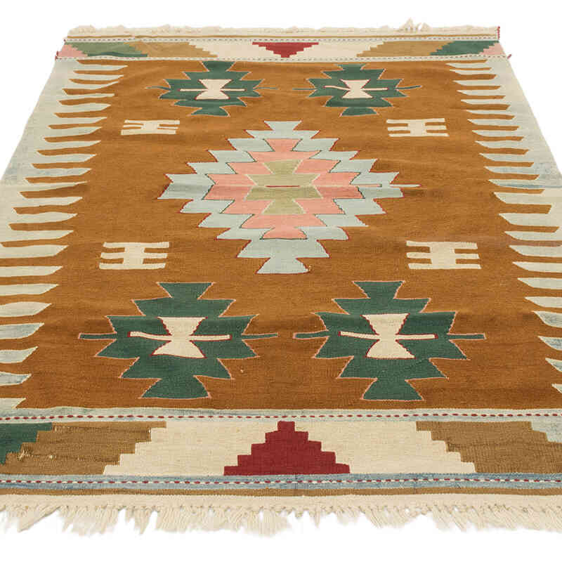 Nueva Alfombra Turca Kilim - 119 cm x 174 cm - K0080457
