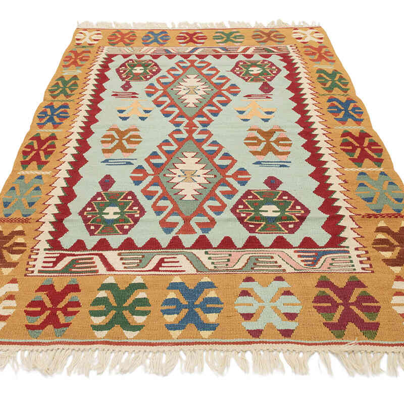 Nueva Alfombra Turca Kilim - 120 cm x 185 cm - K0080460