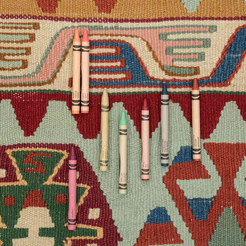 Nueva Alfombra Turca Kilim - 120 cm x 185 cm - K0080460