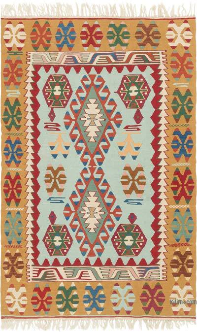 Yeni Kök Boya El Dokuma Kilim - 120 cm x 185 cm