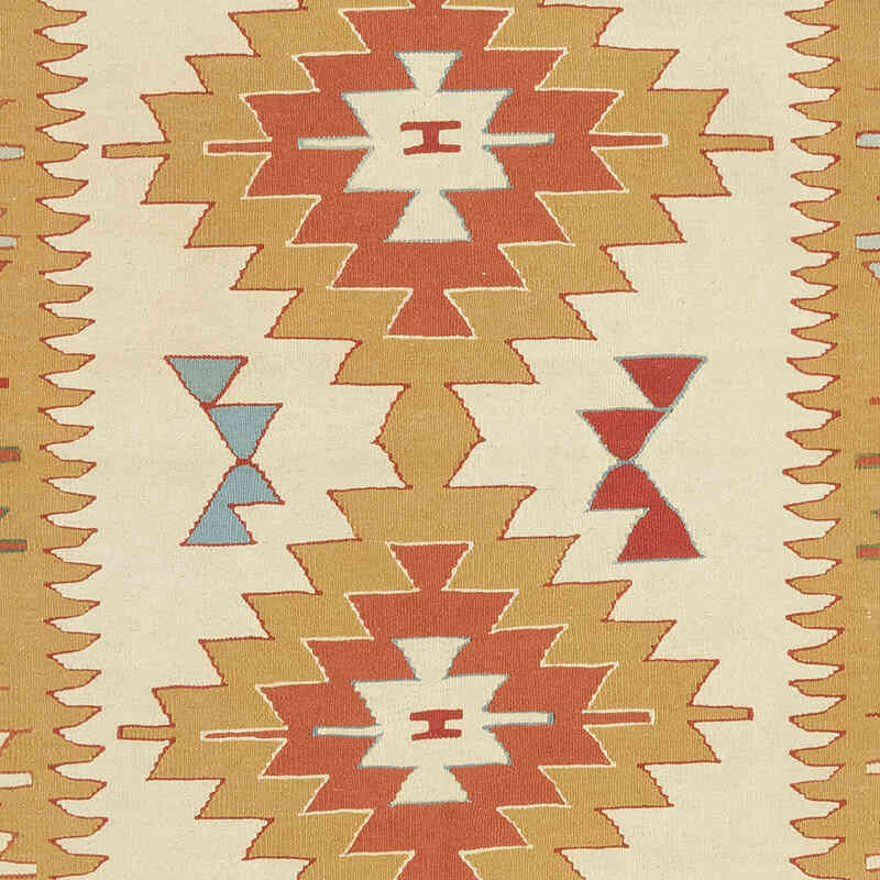 New Handwoven Turkish Kilim Rug - 3' 9" x 5' 8" (45" x 68") - K0080462