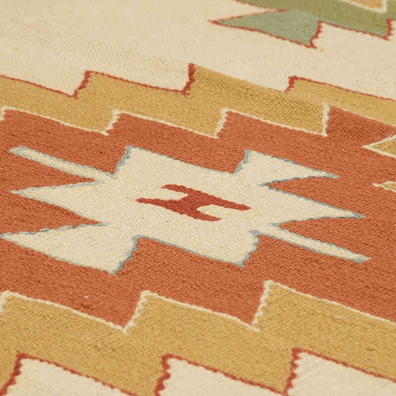New Handwoven Turkish Kilim Rug - 3' 9" x 5' 8" (45" x 68") - K0080462