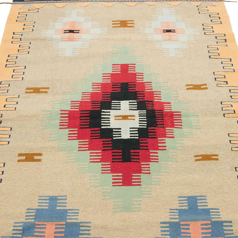 Nueva Alfombra Turca Kilim - 120 cm x 178 cm - K0080464