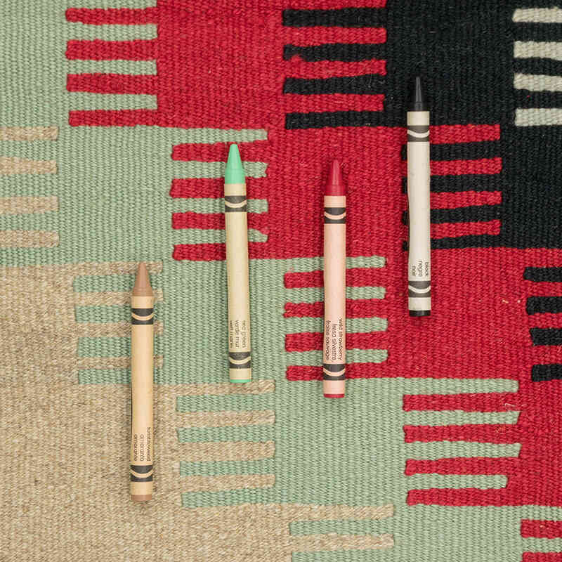 Nueva Alfombra Turca Kilim - 120 cm x 178 cm - K0080464