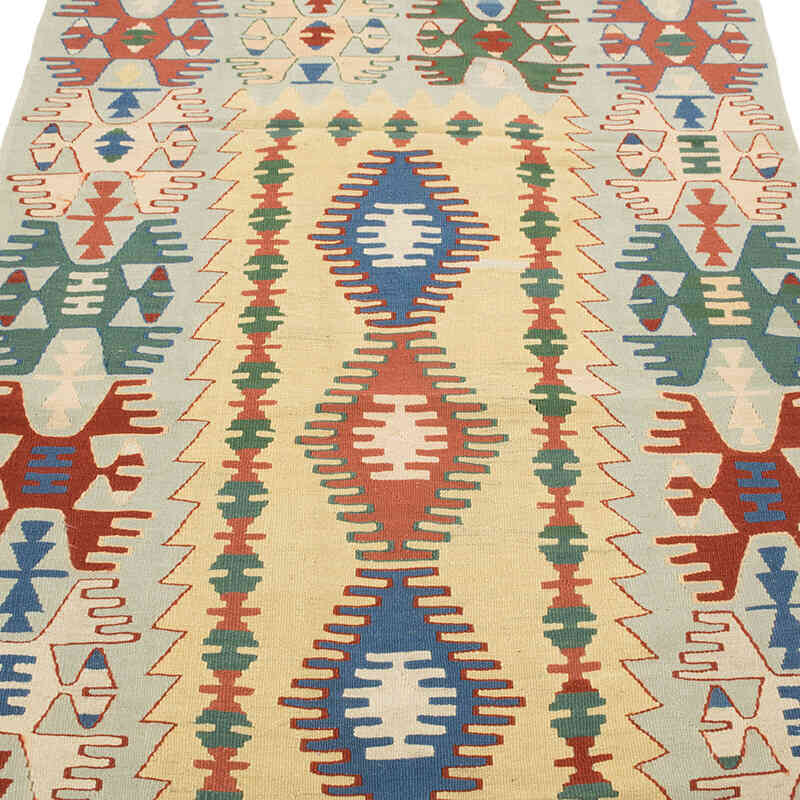 Yeni Kök Boya El Dokuma Kilim - 120 cm x 178 cm - K0080471