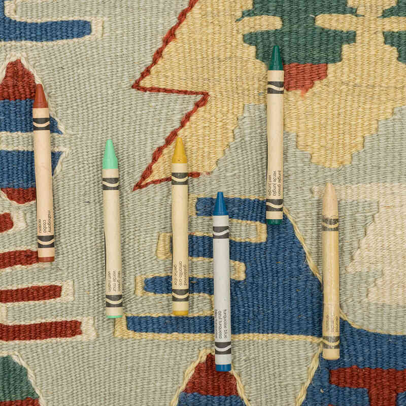 Yeni Kök Boya El Dokuma Kilim - 120 cm x 178 cm - K0080471