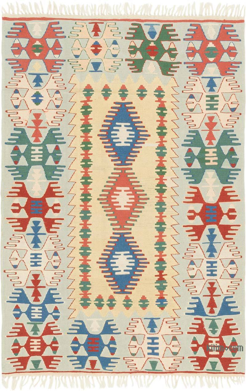 Yeni Kök Boya El Dokuma Kilim - 120 cm x 178 cm - K0080471