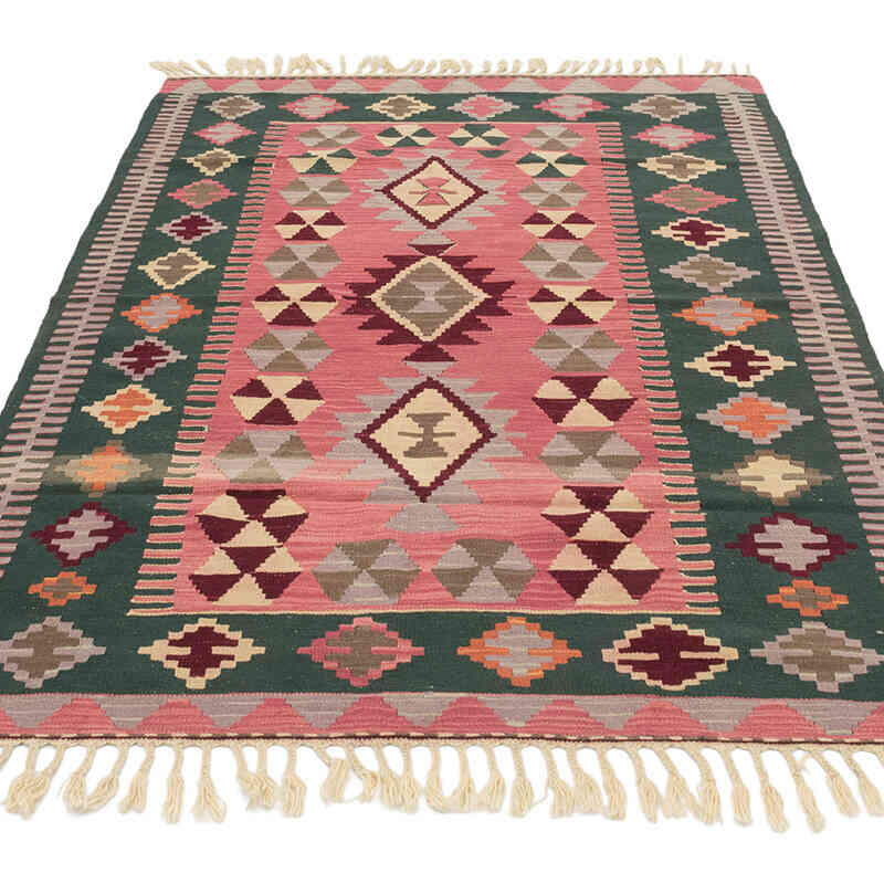 Nueva Alfombra Turca Kilim - 121 cm x 175 cm - K0080475