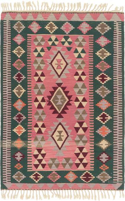 Yeni Kök Boya El Dokuma Kilim - 121 cm x 175 cm