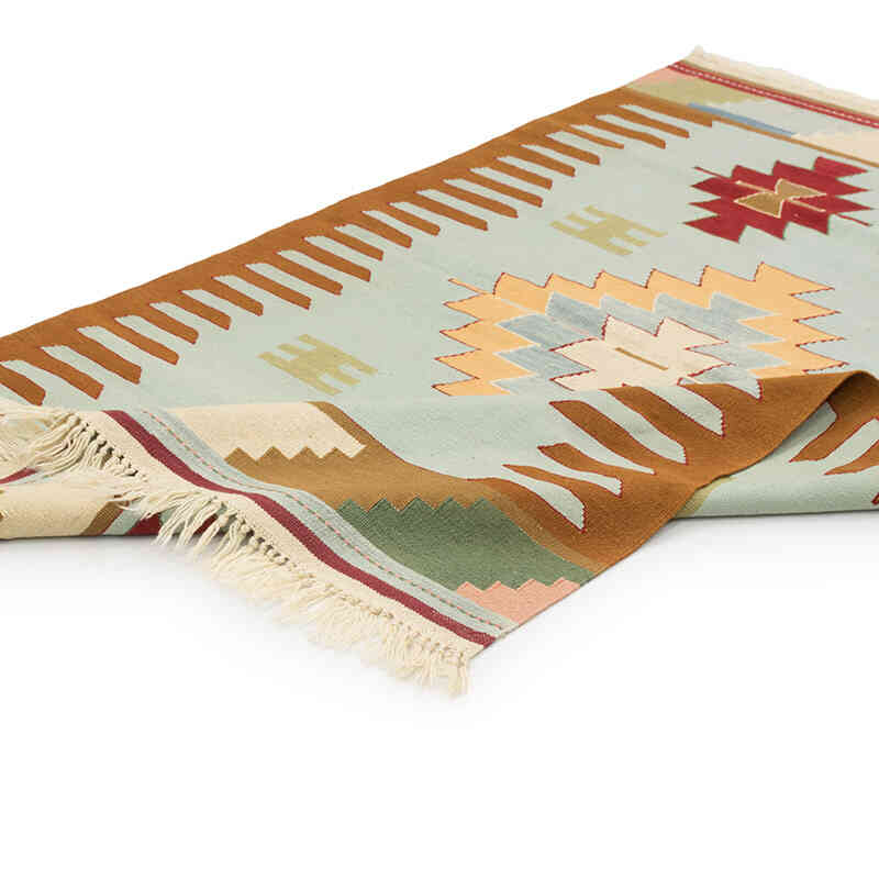 Yeni Kök Boya El Dokuma Kilim - 119 cm x 174 cm - K0080478