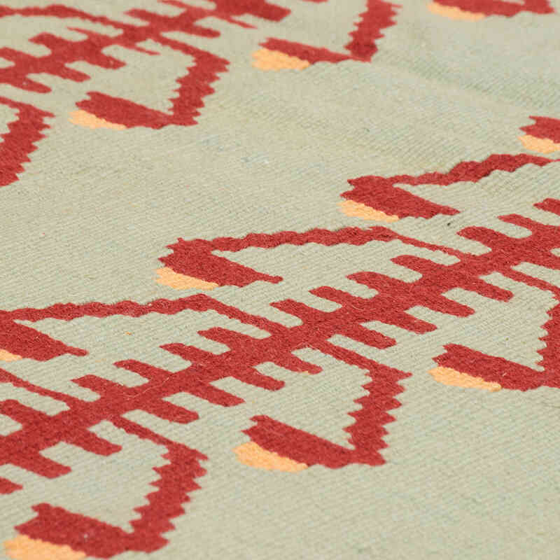 New Handwoven Turkish Kilim Rug - 4'  x 5' 11" (48" x 71") - K0080480