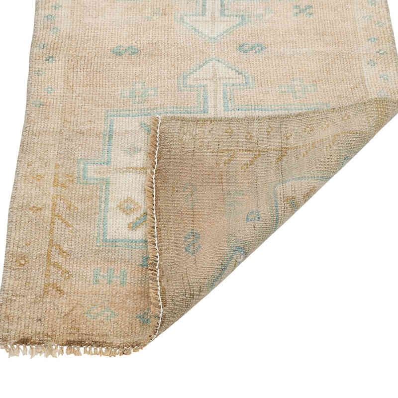 El Dokuma Vintage Halı - 49 cm x 85 cm - K0080499