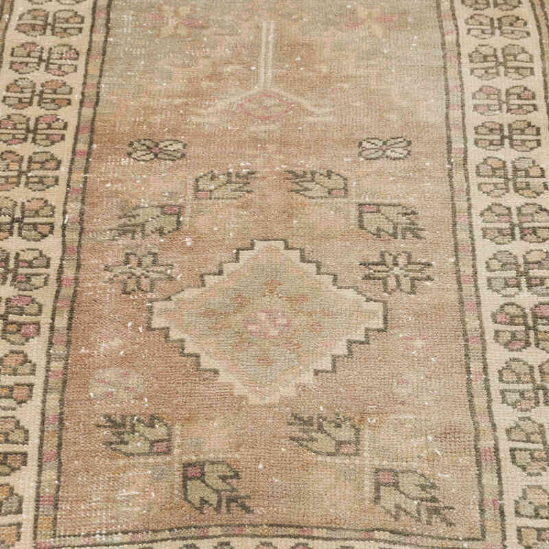 El Dokuma Vintage Halı - 70 cm x 98 cm - K0080513