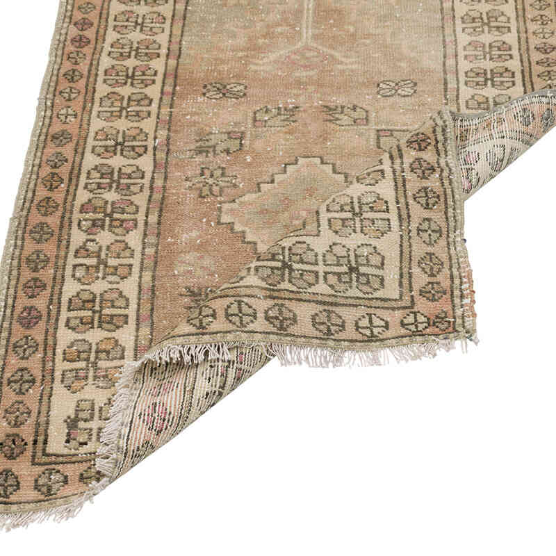 El Dokuma Vintage Halı - 70 cm x 98 cm - K0080513