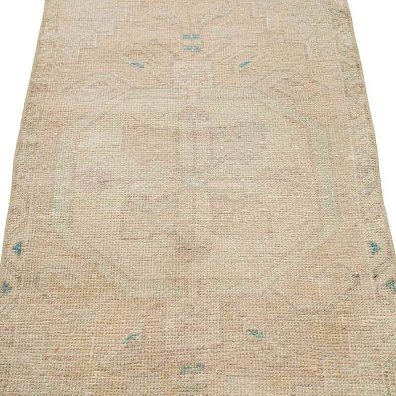 Vintage Turkish Hand-Knotted Rug - 1' 10" x 3' 11" (22" x 47") - K0080553