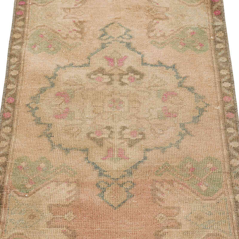Vintage Turkish Hand-Knotted Rug - 1' 8" x 3' 5" (20" x 41") - K0080554