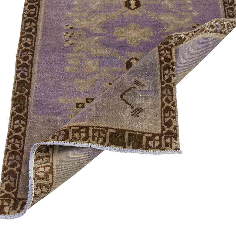 Vintage Turkish Hand-Knotted Rug - 1' 9" x 3' 4" (21" x 40") - K0080555