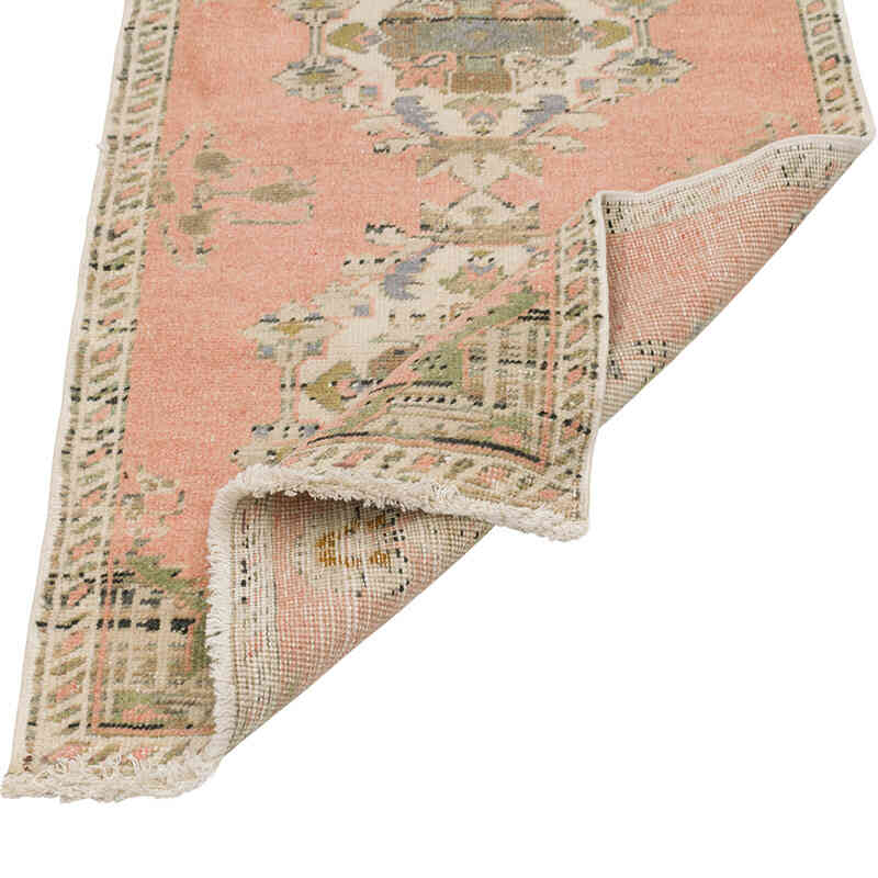 Vintage Turkish Hand-Knotted Rug - 1' 10" x 2' 10" (22" x 34") - K0080575