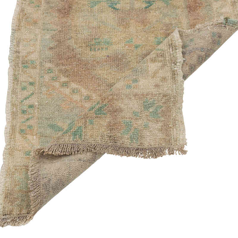 Alfombra Vintage Turca Anudada a Mano - 50 cm x 92 cm - K0080580