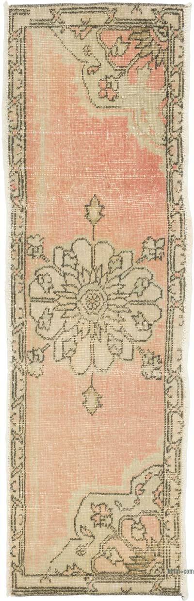 El Dokuma Vintage Halı - 40 cm x 136 cm