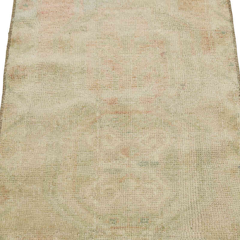 Vintage Turkish Hand-Knotted Rug - 1' 5" x 2' 6" (17" x 30") - K0080598