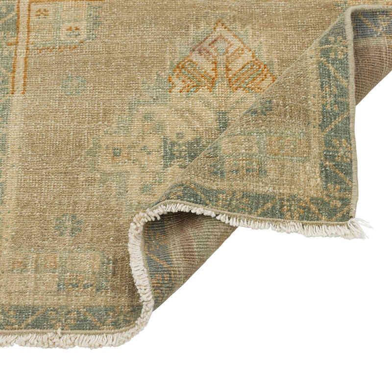 Vintage Turkish Hand-Knotted Rug - 1' 8" x 1' 7" (20" x 19") - K0080609