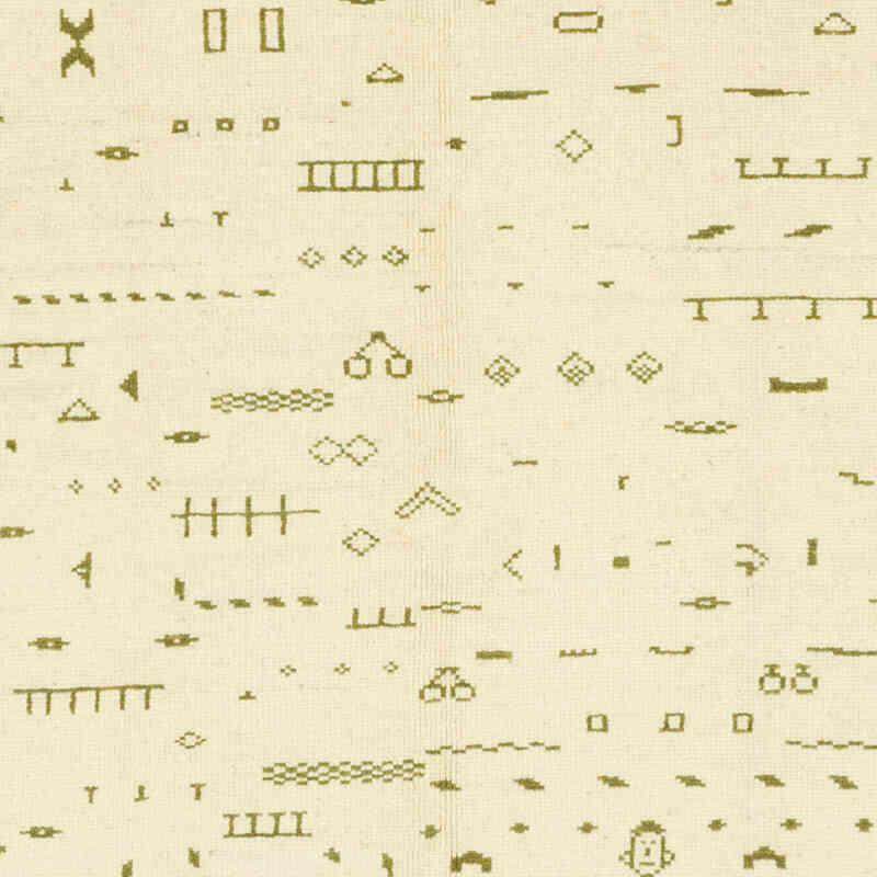 New Turkish Hand-Knotted Rug - K0080614