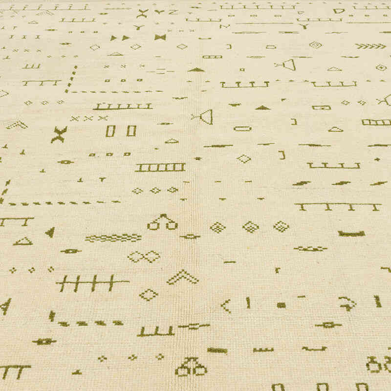 New Turkish Hand-Knotted Rug - K0080614