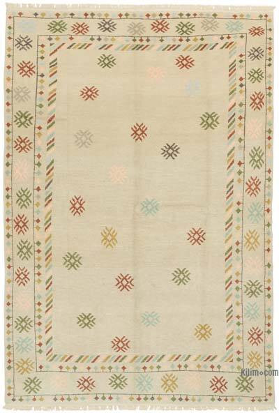 New Turkish Hand-Knotted Rug