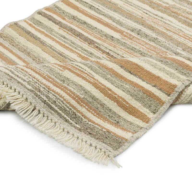 New Handwoven Turkish Kilim Runner - K0080621