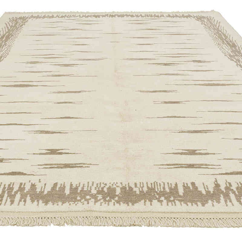 New Handwoven Turkish Kilim Rug - 7' 2" x 9' 10" (86" x 118") - K0080633