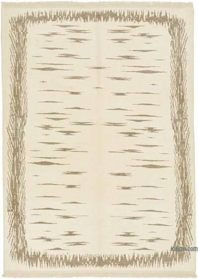 New Handwoven Turkish Kilim Rug - 7' 2" x 9' 10" (86" x 118")