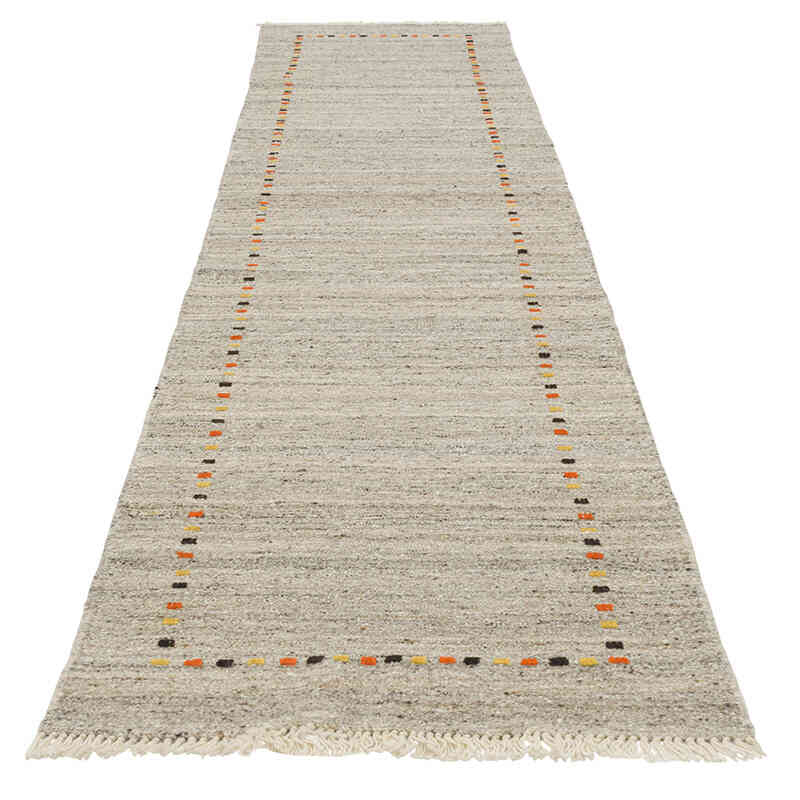 Yeni Kök Boya El Dokuma Yolluk Kilim - 85 cm x 313 cm - K0080638