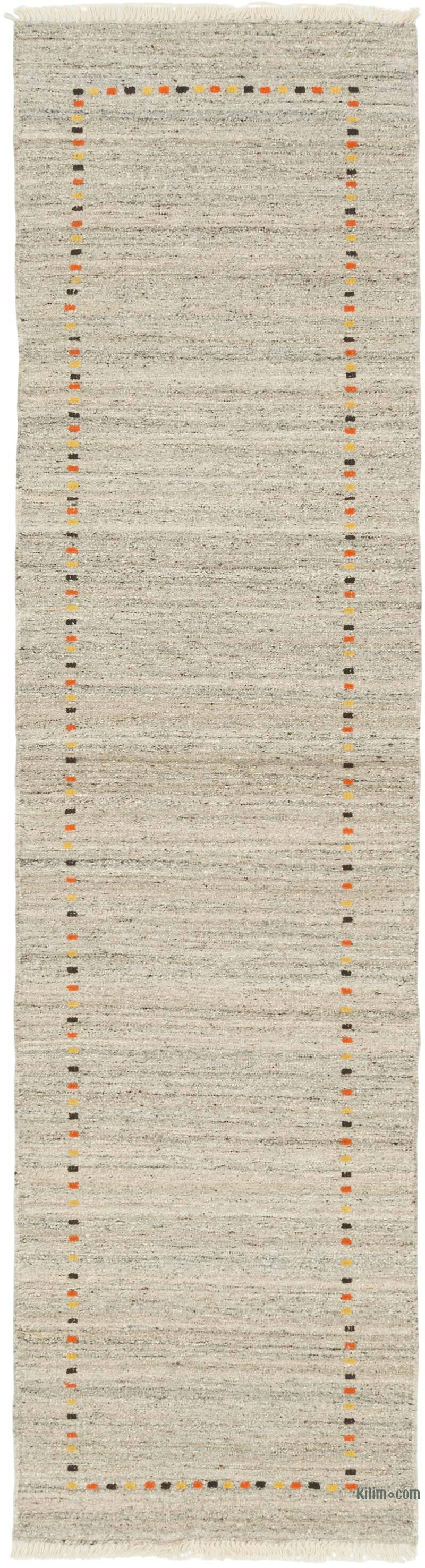 Yeni Kök Boya El Dokuma Yolluk Kilim - 85 cm x 313 cm - K0080638