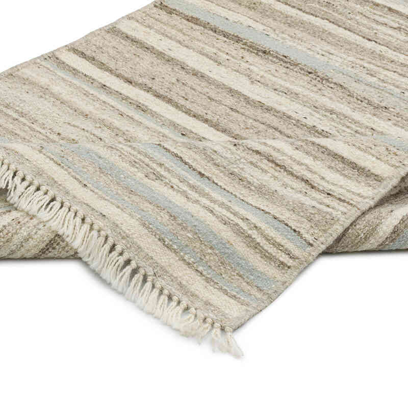 New Handwoven Turkish Kilim Runner - K0080639