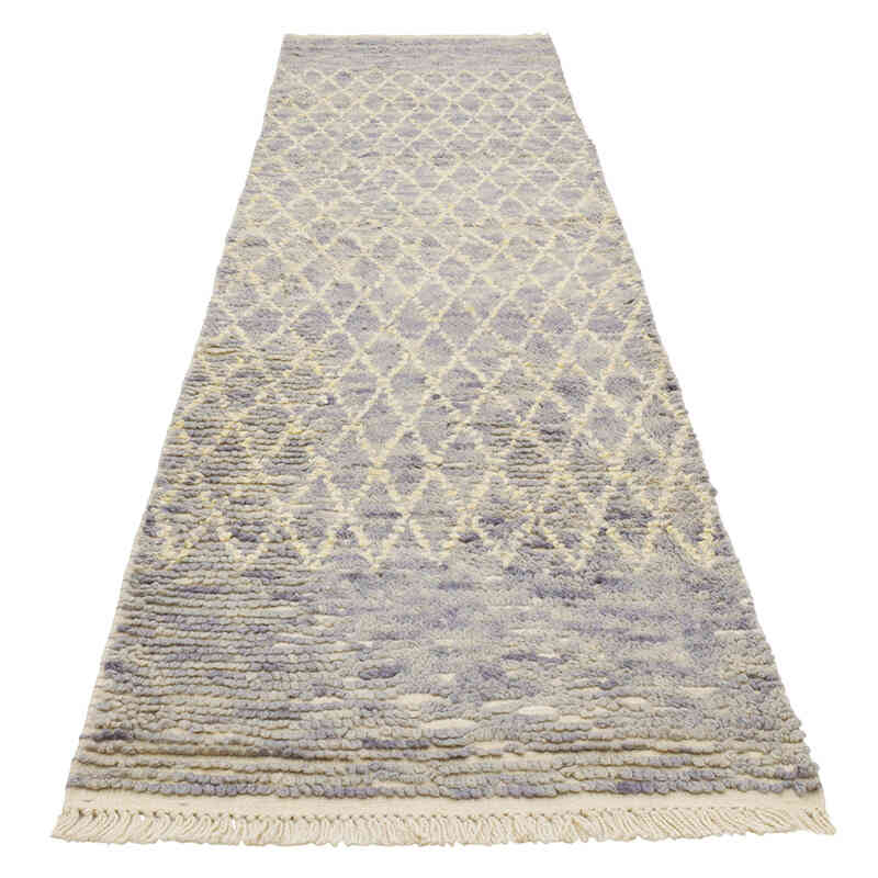 Yeni Fas Stili El Dokuma Tulu Yolluk - 81 cm x 322 cm - K0080640