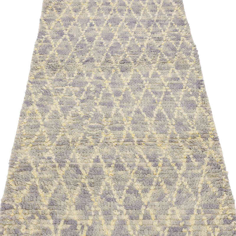 Yeni Fas Stili El Dokuma Tulu Yolluk - 81 cm x 322 cm - K0080640