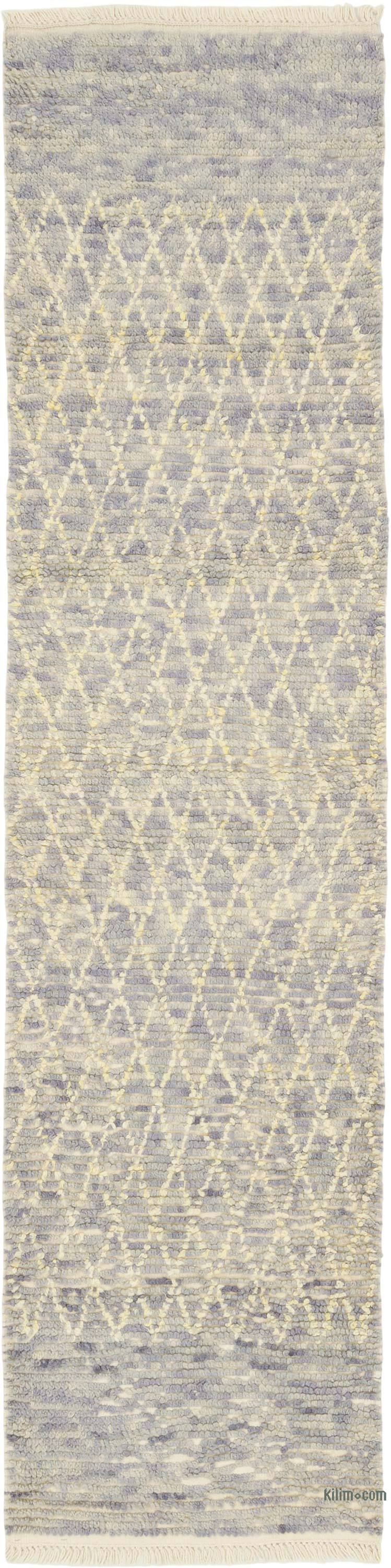 Yeni Fas Stili El Dokuma Tulu Yolluk - 81 cm x 322 cm - K0080640