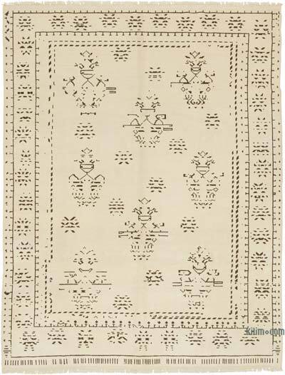 New Turkish Hand-Knotted Rug
