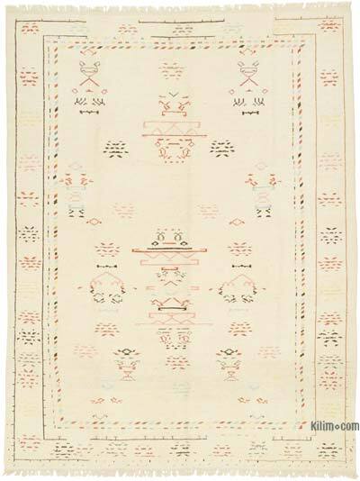 New Turkish Hand-Knotted Rug