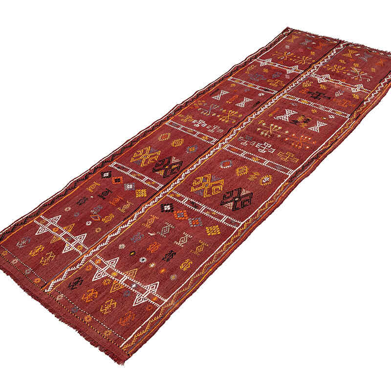Vintage Adana Jijim Rug - 2' 7" x 7' 10" (31" x 94") - K0080661