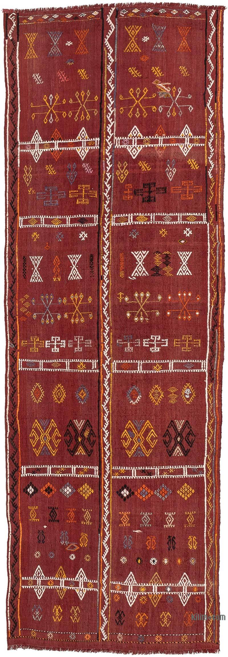 Vintage Adana Jijim Rug - 2' 7" x 7' 10" (31" x 94") - K0080661
