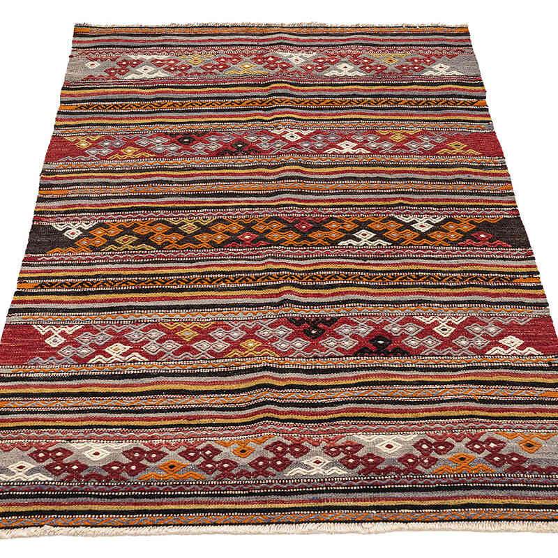 Alfombra Vintage Balikesir Kilim - 99 cm x 157 cm - K0080663