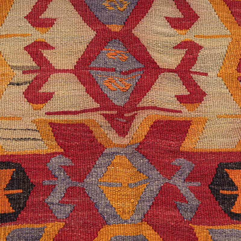 Alfombra Konya Kilim Vintage - 132 cm x 370 cm - K0080665