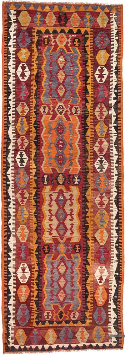 Vintage Konya Kilim Rug - 4' 4" x 12' 2" (52" x 146")