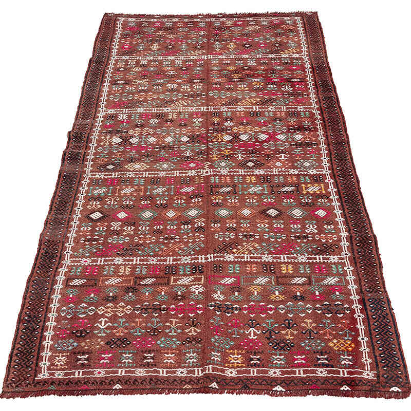 Vintage Adana Jijim Rug - 2' 10" x 6'  (34" x 72") - K0080673