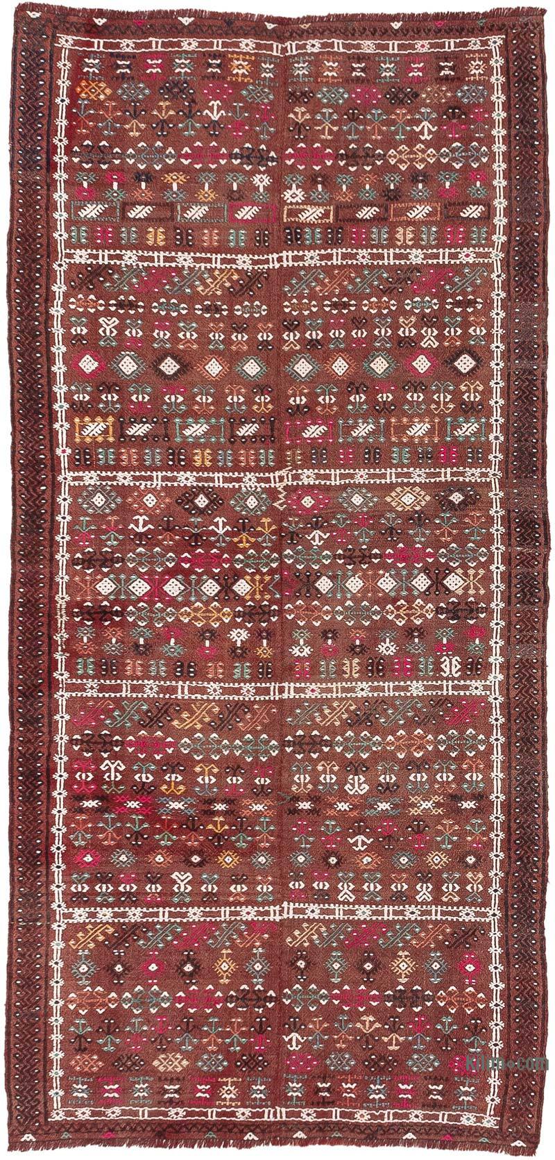 Vintage Adana Jijim Rug - 2' 10" x 6'  (34" x 72") - K0080673