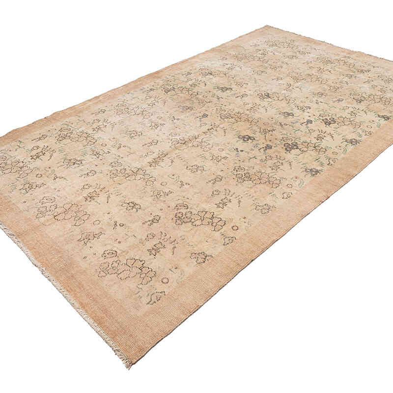 Alfombra Vintage Turca Anudada a Mano - 163 cm x 285 cm - K0080678